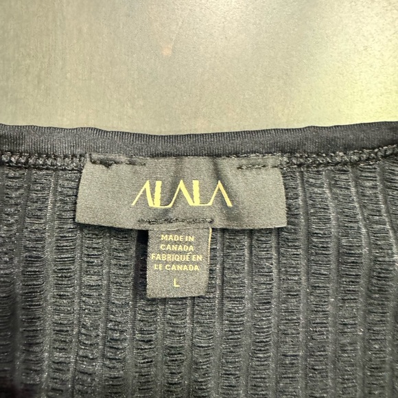 EUC Alala Black Tank Top Size Large - Picture 2 of 3